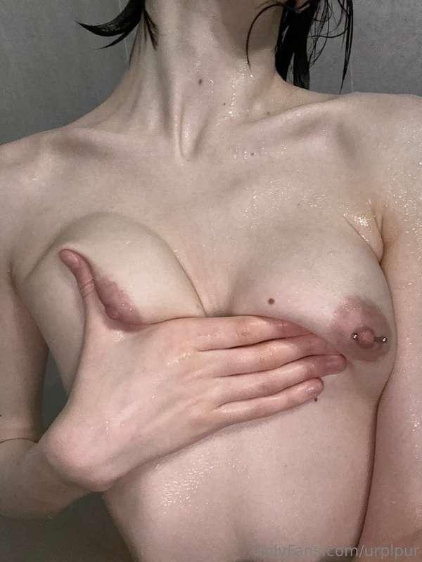 are you cold??heres my tits to warm you up lol