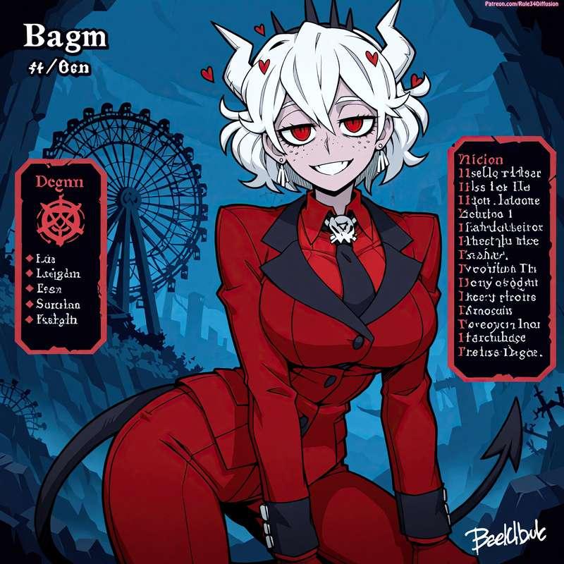 Beelzebub of Helltaker Sexy Poses [Gen 2.5]