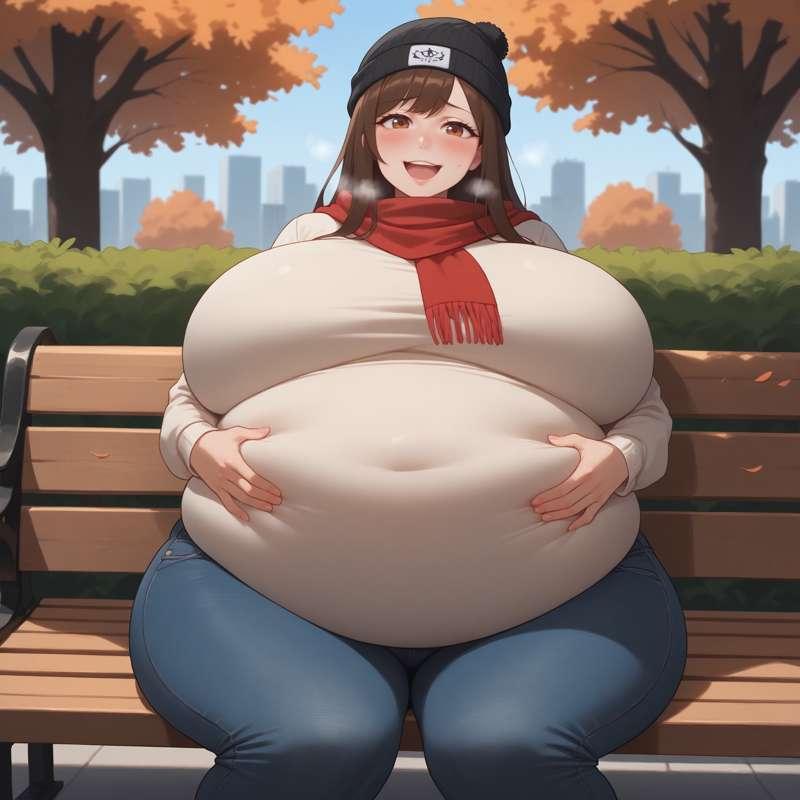 Fat Girl Fall - Cozy Park Date