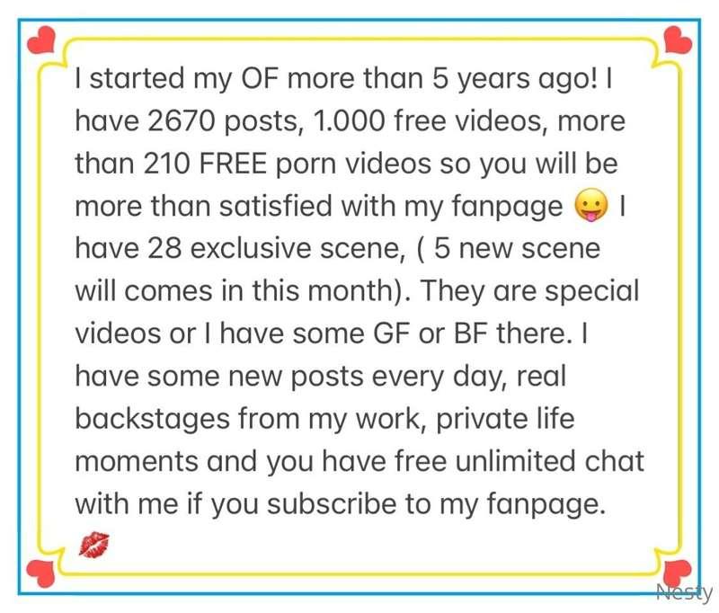 So if you hadn't known so far, here is some info. 💋❤️