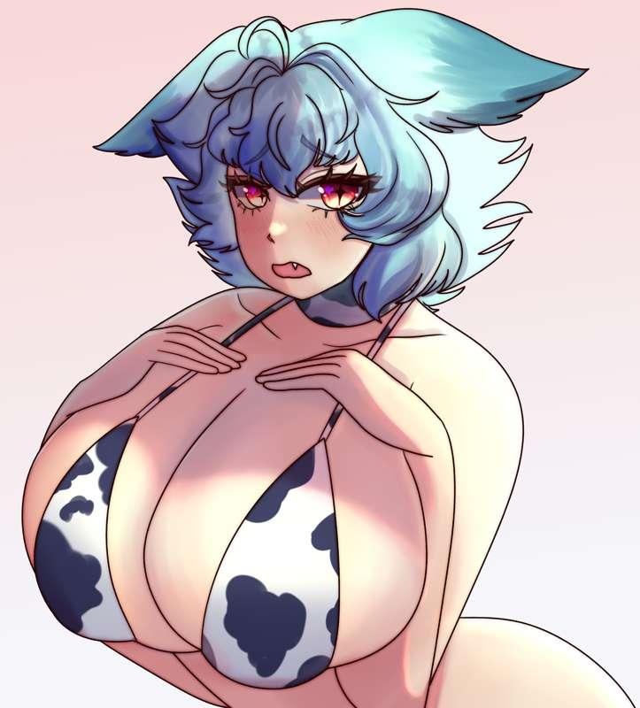 Cow Bikini Set