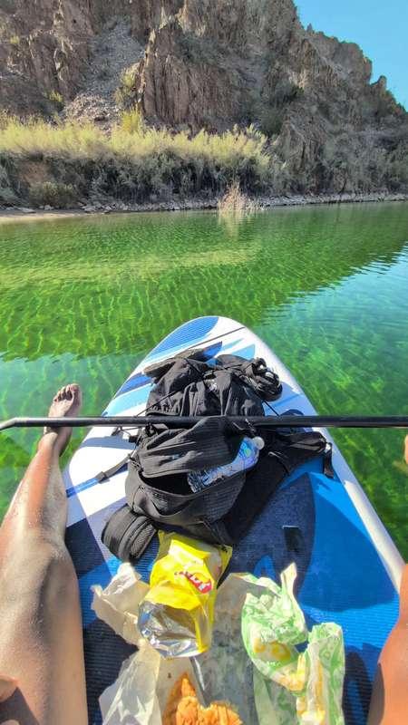 Went paddle boarding todayI need a partner 😮‍💨