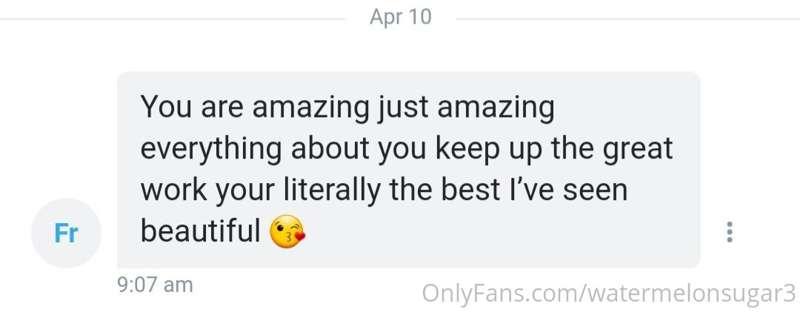 Just some things fans have messaged me on my VIP page! Cum c..