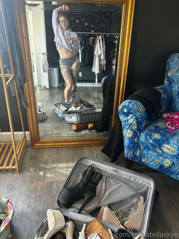 Procrastinating unpacking, but who needs clothes anyway