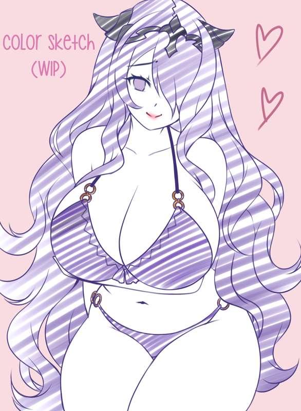 Camilla ～Color Sketch (WIP)  ❤