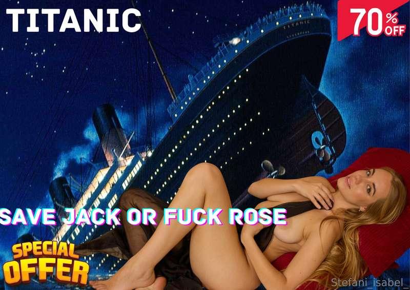 🫢TITANIC ⛴️⚓️Save Jack or get fucked Rose 🌶️This is a very n..