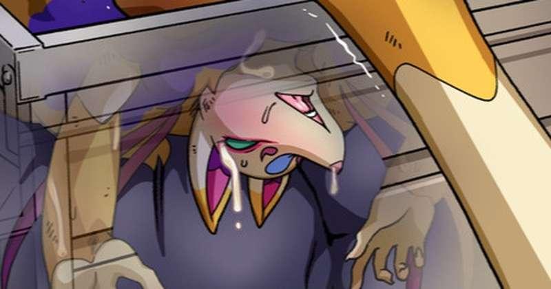 SKEB依頼：ゴミ捨て場の敗北キュウビさん