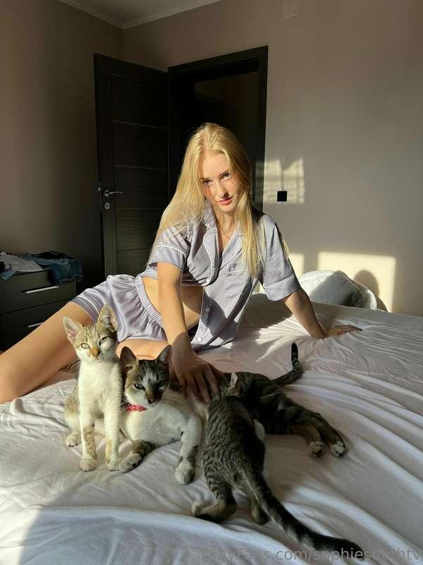 Just me and my babies 💖