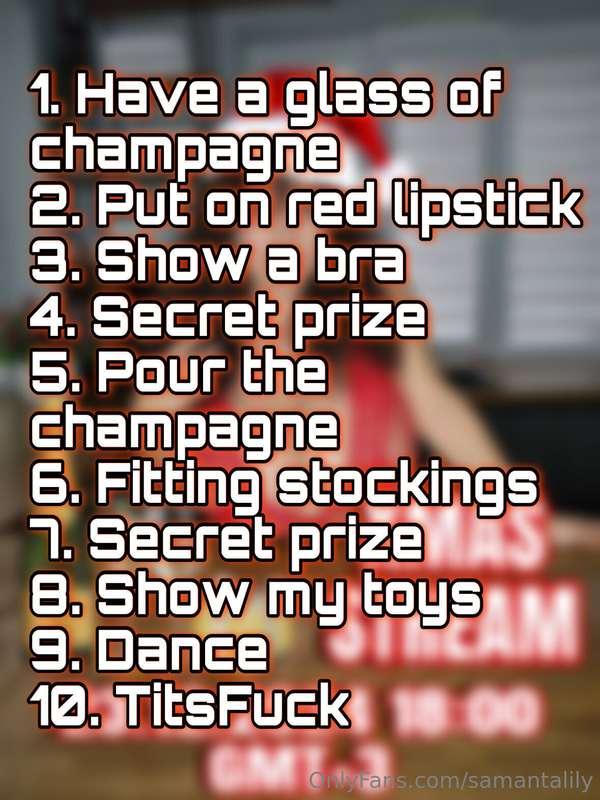 🤩CHRISTMAS LIVE-STREAM IS COMING VERY SOON🤩🍓HERE ON MY PAGE ..