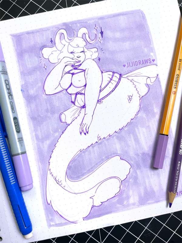 Mermay Sketch // 3