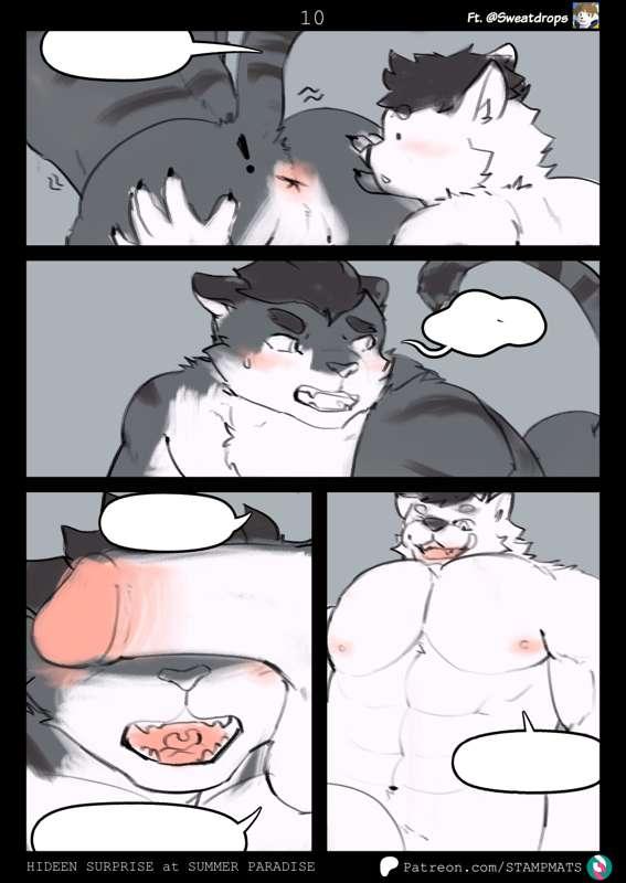 "Summer Paradise" - Sketch Pages 10 - 11 [🐶Tier]
