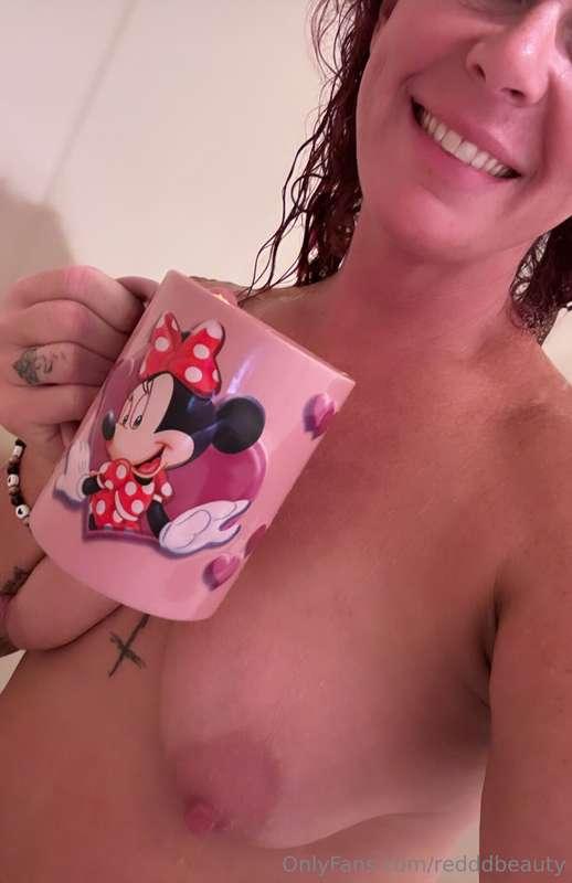 Coffee in the steamy shower…yes please