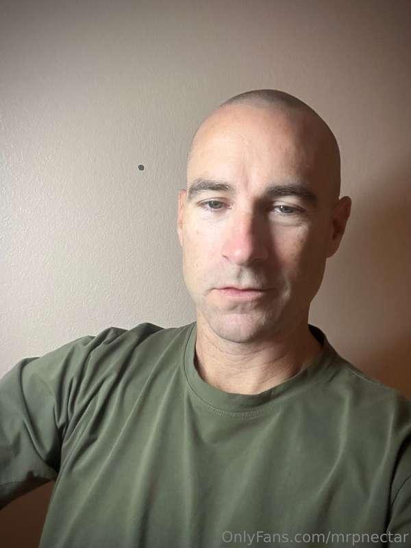 How’s the bald look going for me?