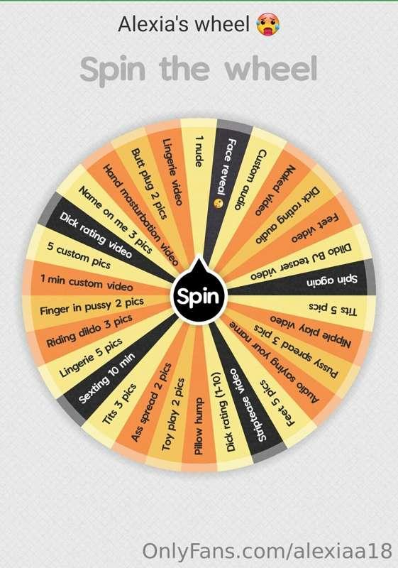 😈 Who wants to play? 😈

1 spin= $5
3 spins= $10
