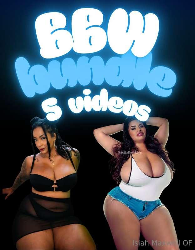 The BBW bundle of your dreams 😮‍💨Big curves, soft skin, hung..