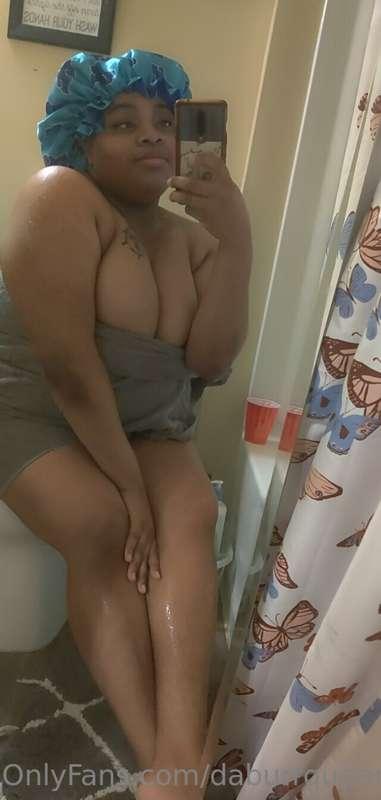 When you get a full length mirror in your bathroom and don't..