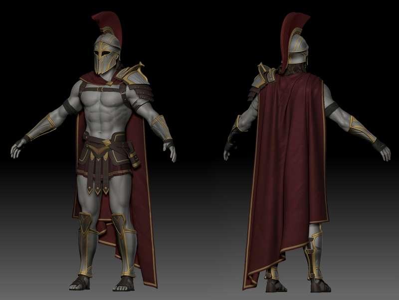 Spartan Hoplite Armor - WIP 