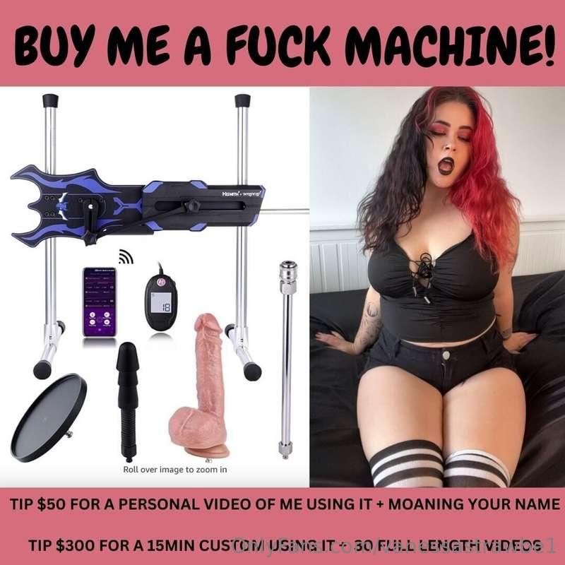 FUCK MACHINE!! help me pay for it and be the first one to se..
