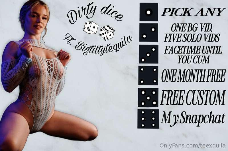 🎲 🎉 It's time for a game! 🎉🎲Every roll is worth MORE than th..