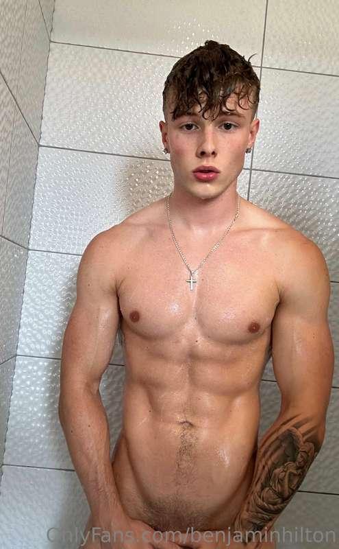 Would you pick up the soap for me 😏💦💦