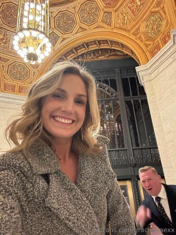 Why is there a crazy man in the background of my pic LOL 