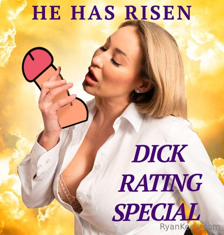 ❤️‍🔥 **COCK RATING SALE** ❤️‍🔥 

If God didn’t want cocks ra..