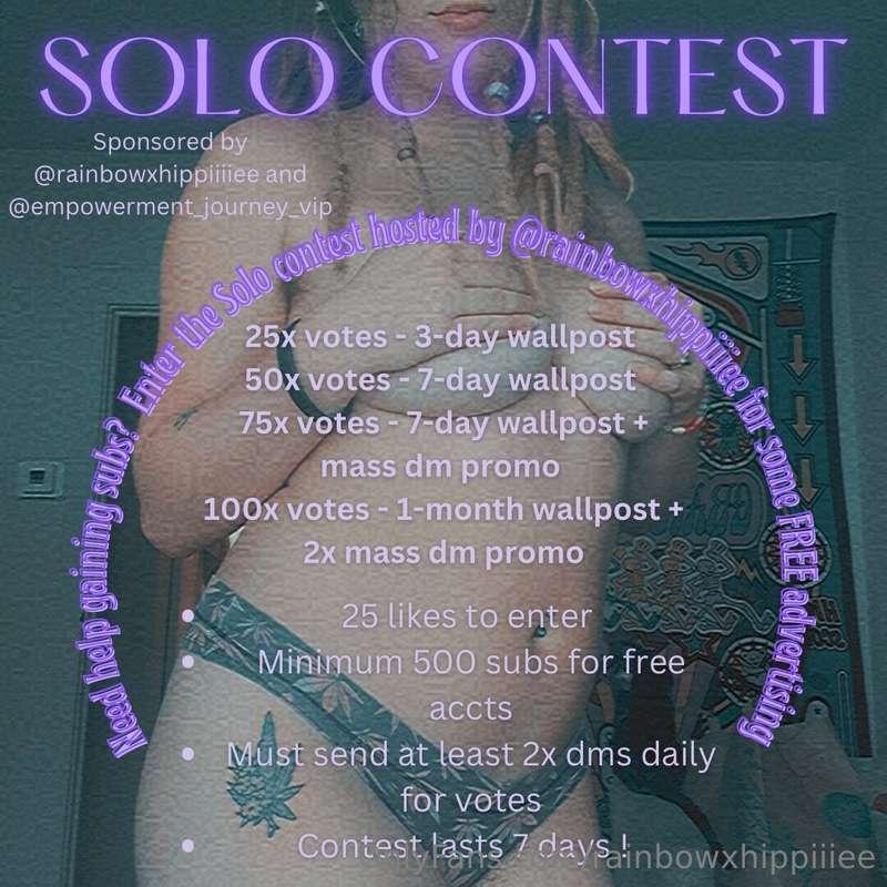Hosting a Solo Competition with @empowerment_journey_vip 🫣  ..