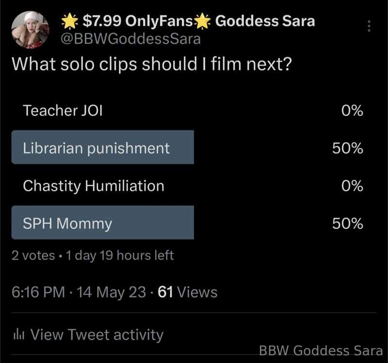 What kind of solo content do you want to see next?
