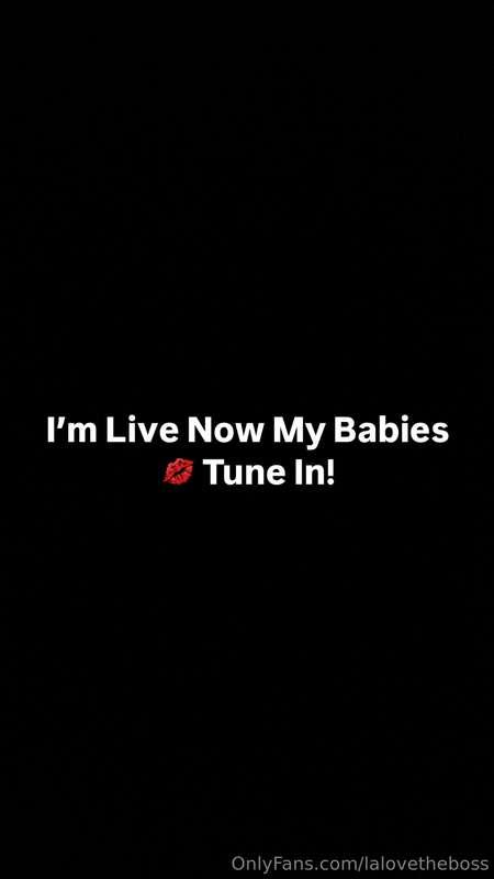 Tune In Now 😘