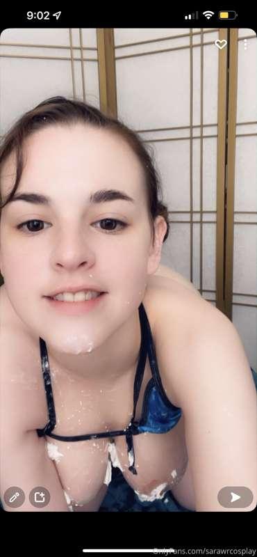 Lick me up til I’m clean :)