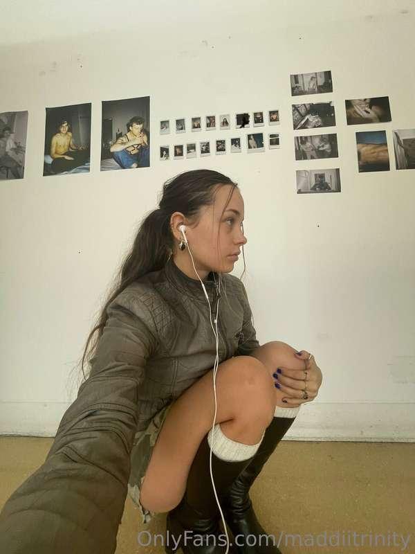 Fit check with my photography xx skirt is a little short tho..