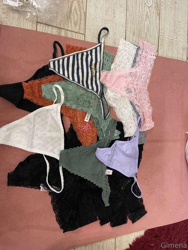 Lookkkk who got newww thongsssss
