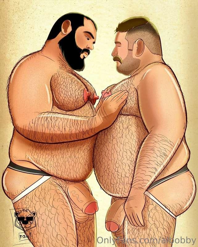 Great art by Paul Aguilar @art.b34rs.2