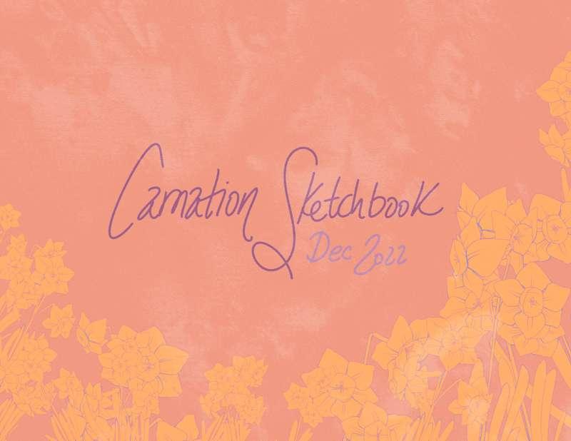 (NSFW) Carnation Sketchbook December 2022