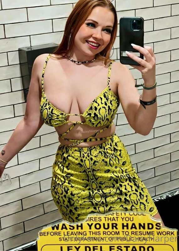 Feeling extra hot & sexy today! Do you like this dress on me..