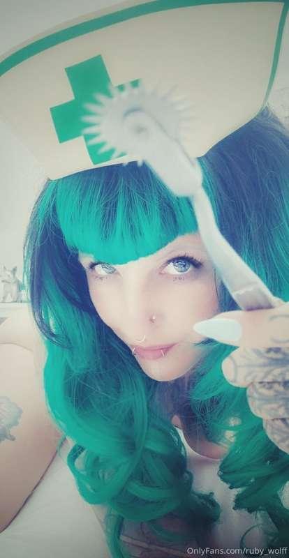 I was playing around with wigs, the rest of these photos wit..