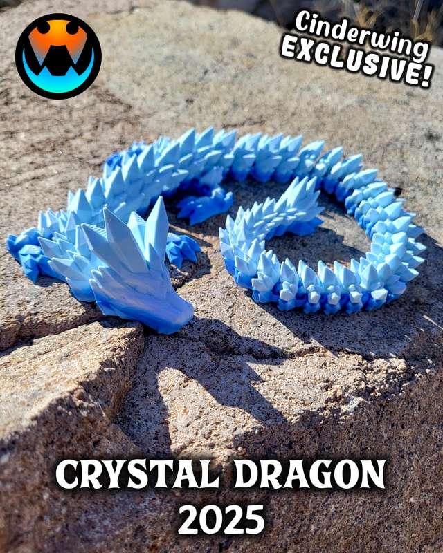 Crystal Dragon 2025! + MEGA! Cinderwing3D THREE YEARS!