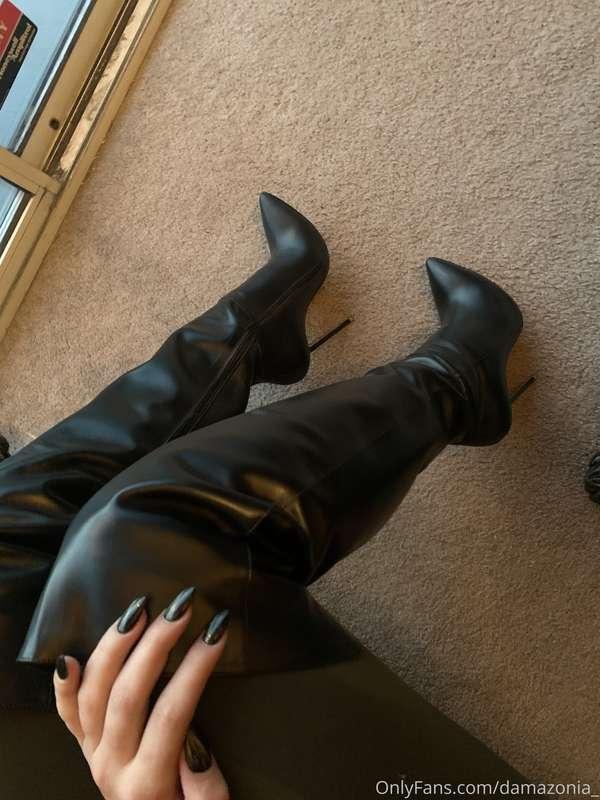 I am going to step all over you. I can't wait to watch you s..
