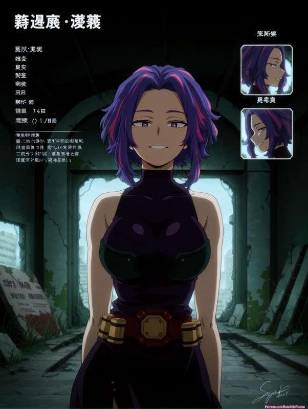 Lady Nagant of My Hero Academia Sexy Poses [Gen 2.5]