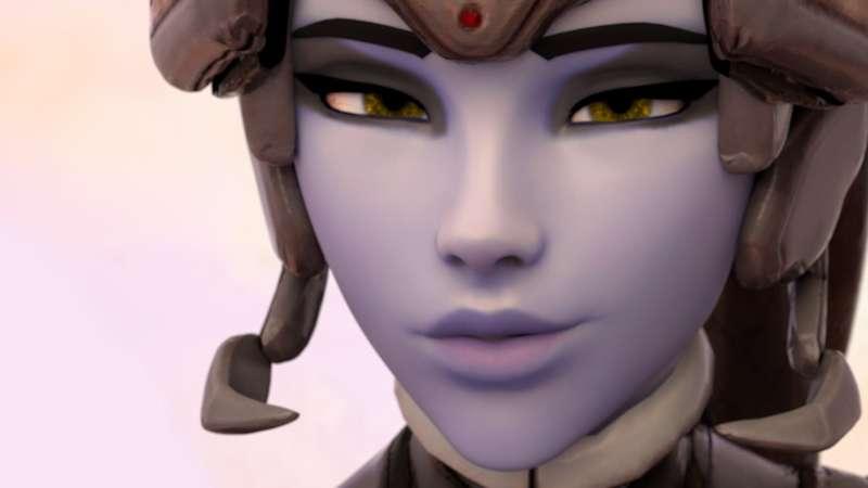 Symmetra is well fed thanks to Widowmaker and Doomfist (21 images | 4k) [NO WM] 