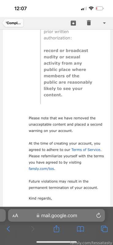 I feel like they’re trying to delete my Fansly account.
