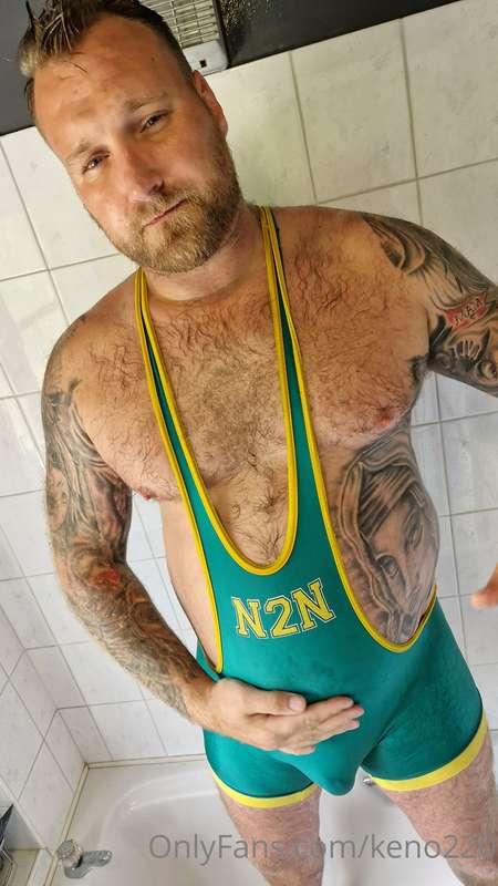 Wet in green singlet - batch 2 of pix