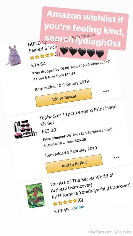 Anyone who buys anything and inbox’s me will get a hand full..