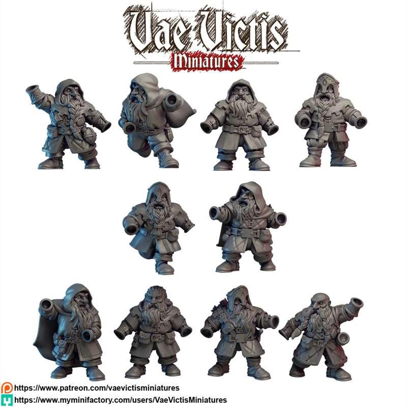 February teaser : Modular dwarves bodies!