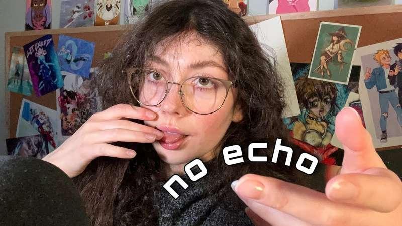 ASMR Slow & Gentle Spit Painting (no echo)