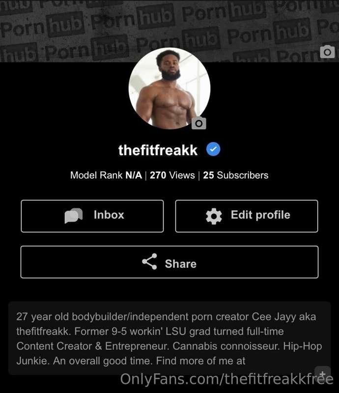 Go subscribe to me on Pornhub.