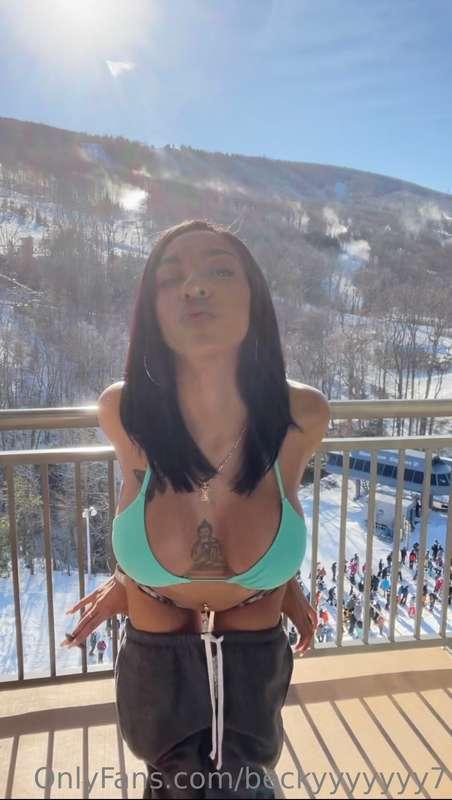 Can’t wait for the snow ❄️ 💦💦