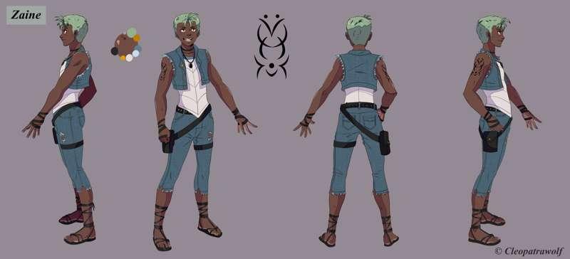 Zaine Reference Sheet