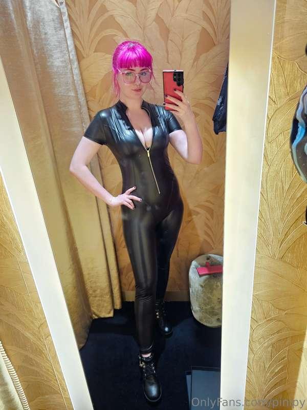 Just tried this catsuit on at honey Birdette. I think I am i..