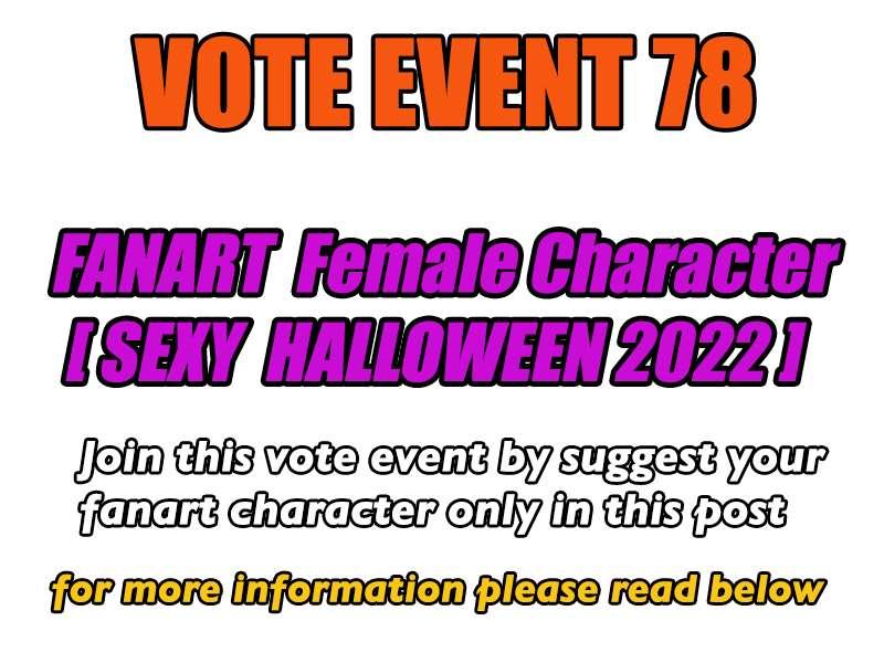 VOTE 78 : Sexy Halloween 2022